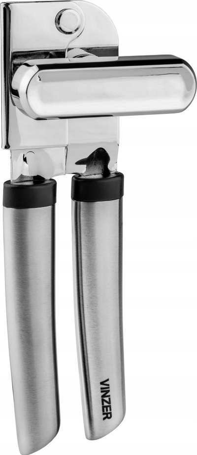 Hapës konservash Vinzer 50202, çelik inox, 20.5 cm, ngjyrë çeliku