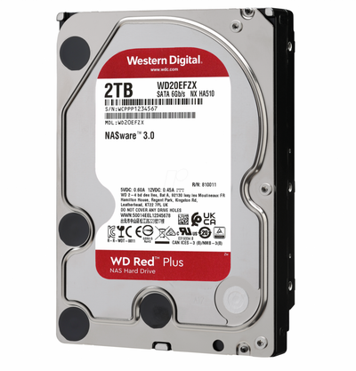 Hard disk i brendshëm Western Digital Red Plus, 2TB, 5400 RPM, 3.5"