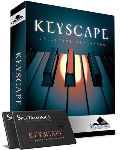 Softuer virtual Spectrasonics Keyscape Collector Keyboards, plugin tastiere, koleksion piano dhe tastierash, multicolor