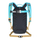Çantë shpine Evoc Joyride Kids, 4L, me sistem uji, blu gold