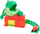 Set lodrash garash Teamsterz Reptile Rampage, me lëshues makinash, përfshi makinë Beast Machine