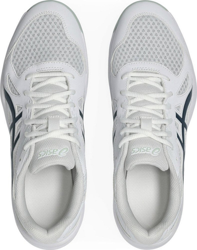 Патики за одбојка Asics Upcourt 6 M 1071A104 104, машки, за внатрешен терен, бели