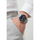 Ora burrash Paul Lorens PL13030B-6C1, mekanizëm MIYOTA, çelik inox, blu e errët