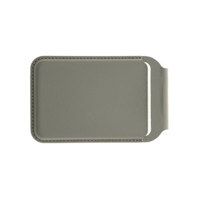 Dviced Leather MagSafe Foldable Cardholder, Grey