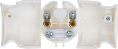 Prizë këndore Legrand LE-50183, 230V, 16A, e bardhë