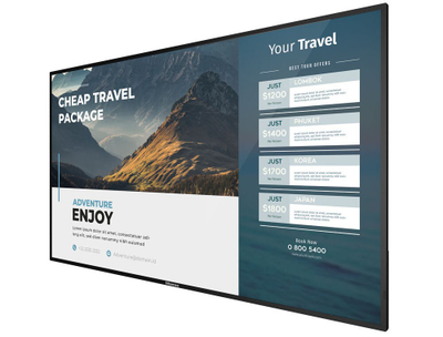 Monitor Hisense 86B4E30T signage, 86", 3840 x 2160, i zi