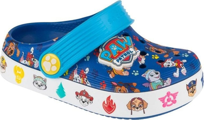 Shapka fëmijësh Crocs Paw Patrol Crocband IV Clog T Jr 208853-425, rrip i pasëm, blu