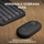 Set tastierë dhe mi Logitech Pebble 2 Combo, pa tela, Bluetooth, bejxhi