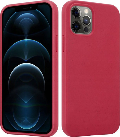 Futrollë telefoni MX Eco për Samsung A72 5G, prej TPU-je biodegradueshme, shumë e hollë, e kuqe