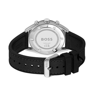 Orë dore për meshkuj Hugo Boss, e zezë