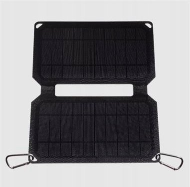 Panel diellor portativ Denver PPS-42000, 10W, USB 5V 2A, i zi
