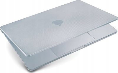 Mbrojtëse laptopi Pipetto Hardshell Dots Case, MacBook Air 15" M2 M3, PVC, transparente e mjegullt