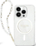 Mbrojtëse telefoni Guess GUHMP16LHGCRELST, për iPhone 16 Pro 6.3", MagSafe, transparente me glitter