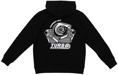 Bluzë me kapuç TurboWorks Hoodie, XXXL, pambuk poliester, gri