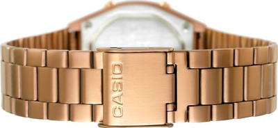 Ora dore Casio Vintage Glitter B640WCG5ADF, digjitale, për femra, rozë