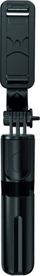 Selfie stick trekëmbësh 4smarts Smartphone Mount, me telekomandë wireless, rrotullim 360°, i zi