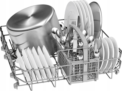 Enëlarëse e integruar Bosch SMV41D10EU, 12 sete, klasa E, inoks