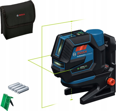 Nivелир ласерски Bosch GCL 12V-50-22 CG, 12V, зелена светлосна зрака, без батерии