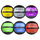 Top ushtrimesh HMS Wall Ball WLB, 10 kg, lëkurë sintetike, jeshil