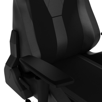 Karrige gaming Genesis Nitro 650, e rehatshme, me mbështetëse krahësh që rregullohen, e zezë