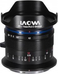 Objektiv Venus Optics Laowa 11mm f/4.5 FF RL, full frame, për Nikon Z, i zi