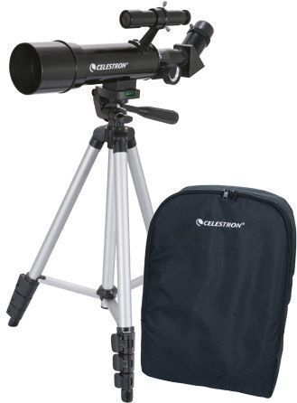 Telesкоп Celestron Travel Scope 50, отвор 50 mm, патувачки статив, црн