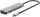 Hub USB C Manhattan 9 në 1, HDMI 4K, Ethernet, karikim Power Delivery 100W, gri
