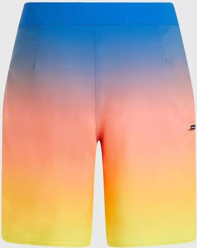 Pantallona noti O'Neill Hyperfreak Heat Fade 19", për burra, shtrirje PRO, shumëngjyrëshe