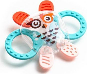 Lodër dhe dhëmbëzues Akuku Kosmo Owl, shumëngjyrëshe