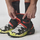 Stuptuta Salomon Trail Gaiters High, për vrapim trail, madhësia M, të zeza