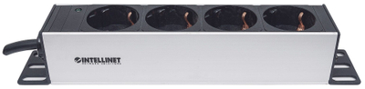 Njësi PDU Intellinet, 10" 1U rackmount, 4 dalje, e zezë
