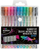 Set stilolapsa xhel Derform Metallic, 12 copë, ngjyra metalike