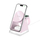Karikues wireless 3‑në‑1 Tech‑Protect QI15W-A43, MagSafe, 15W, rozë