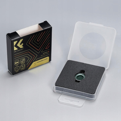 Filter UV K&amp;F Concept Nano X KF01.2409 për Insta360 GO 3, xham optik, nano shtresa, i zi
