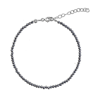 Byzylyk për femra AGAIN Jewelry, i argjendtë/hirtë