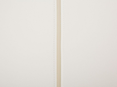 Shtrat Beliani Betin, 180x200 cm, lëkurë artificiale, krem e bardhë