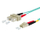 Kabllo optik Metz Connect OpDAT SC-D LC-D OM3, 7m, LSOH, jeshile