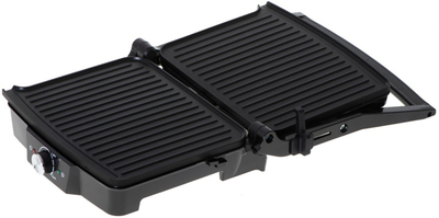 Grill elektrik Camry CR 3053, pllaka Teflon, fuqi e lartë, i zi