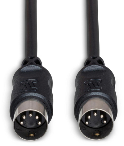 Kabëll MIDI Hosa MID-325BK Standard, 2.5m, i zi