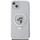 Kapak telefoni Karl Lagerfeld Ringstand Karl and Choupette, MagSafe, transparent