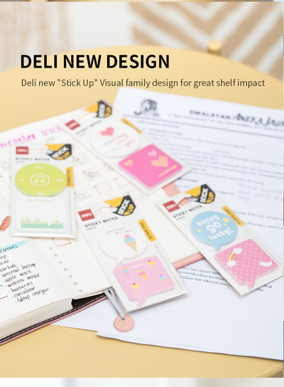 Postit DELI me figura 51x51 a55302 1/48
