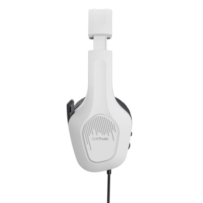 Kufje gaming Trust GXT415P Zirox, me kabllo, lidhje 3.5 mm, të bardha