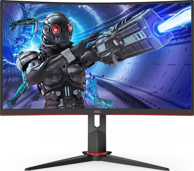 Monitor AOC C27G2ZU, 27", 1920x1080 (FHD), i zi/ kuq
