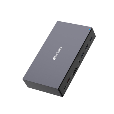 Stacion docking Verbatim USB-C Pro, 17 porta, gri