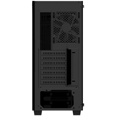 Kullë kompjuteri GIGABYTE C200, MIDI Tower, xham i errët, e zezë