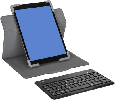 Tastierë me folio Targus Pro Tek Universal, wireless Bluetooth 5.0, me rrotullim 360°, e zezë