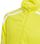 Bluzë sportive për kalamoj Adidas Squadra 21 Jr GP6468, Aeroready, me zinxhir gjysmë të gjatë, e verdhë