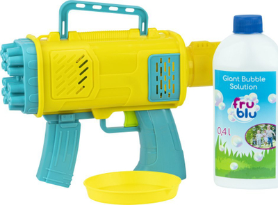 Lodër me shkumë flluskash Fru Blu Mega Bubble Blaster, 24 vrima, 0.4L lëng, shumëngjyrëshe