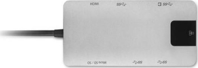 Docking station Kensington USB-C 8-in-1 K33820WW, Gigabit Ethernet, 2x HDMI, gri