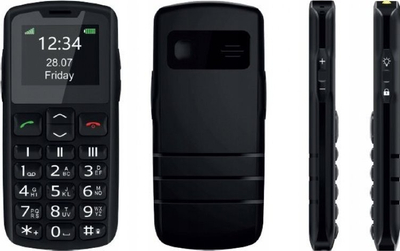 Telefoni Beafon SL230, dual SIM, ekran 2.3", i zi